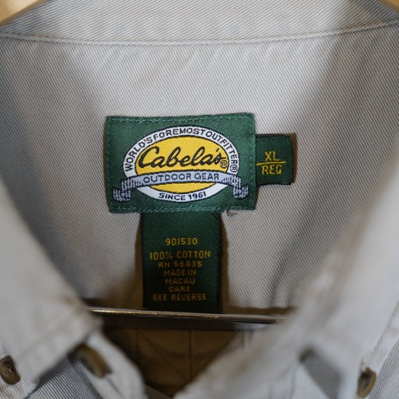 Cabela's 100% cotton Button Up - Picture 2 of 4